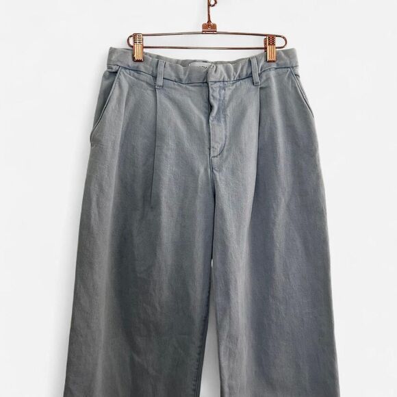 SPRWMN Bruni Pleated Wide Leg Trouser Jeans Italian Luxe Denim – Sz 26 - Picture 5 of 6